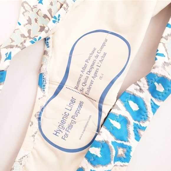 NWT Revolve Eberjey Beached Blues Valentina Bikini Bottoms - Picture 8 of 8